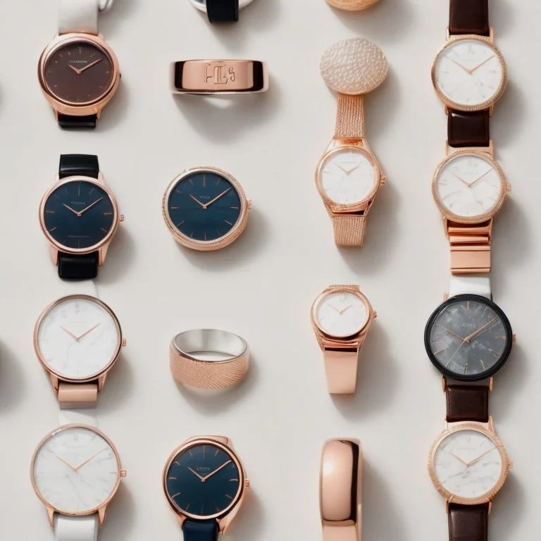 Assorted jewelry and accessories display